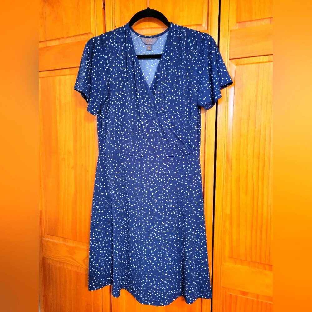 Casual sun dress, 41 Hawthorne, Size Medium, Navy
